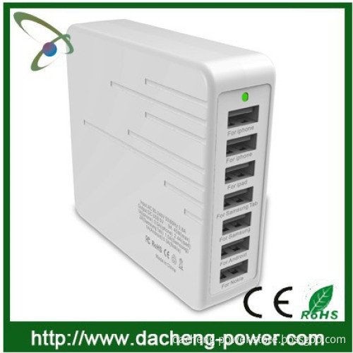 45W 5V 9A usb multi charger 7Ports USB for all phones and Ipad